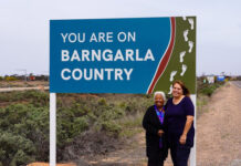 Barngarla sign installed