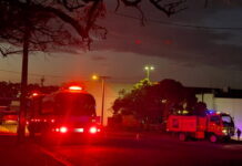 Blaze hits Harvey Norman