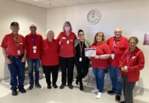Volunteers support hospital