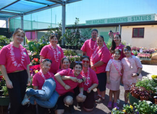 Community turns out pink