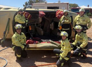 MFS crash rescue training