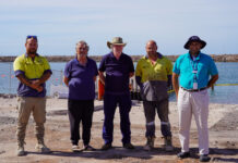 New boat ramp progresses